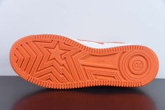 Tênis A Bathing Ape Bape Sta Low Orange