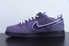 Tênis Nike SB Dunk Low Concepts Purple Lobster na internet