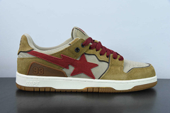 Tênis A Bathing Ape Sk8 Sta Wheat Red - comprar online