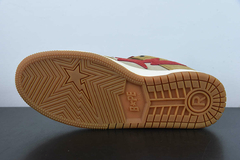 Tênis A Bathing Ape Sk8 Sta Wheat Red