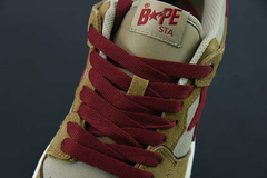 Tênis A Bathing Ape Sk8 Sta Wheat Red - loja online