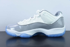 Tênis Jordan 11 Retro Low Cement Grey na internet