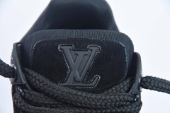 Imagem do Tênis Louis Vuitton Trainer Maxi Black Brown Suede