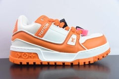 Tênis Louis Vuitton Trainer Maxi Orange White - comprar online