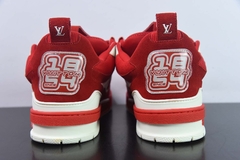 Tênis Louis Vuitton LV Skate Sneaker Red White - Loja Princípios