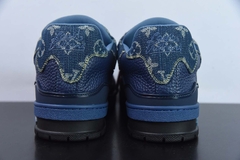 Tênis Louis Vuitton LV Trainer x Nigo Blue Demin - Loja Princípios