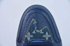 Tênis Louis Vuitton LV Trainer x Nigo Blue Demin - loja online