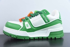 Tênis Louis Vuitton Trainer Maxi Green na internet