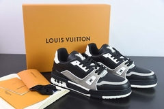 Tênis Louis Vuitton LV Trainer Black Grey White