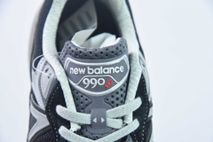 Tênis New Balance 990v6 MiUSA Black Grey White - loja online