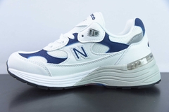 Tênis New Balance 992 White Navy na internet