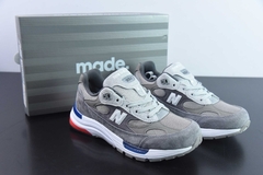 Tênis New Balance 992 Grey Blue Red