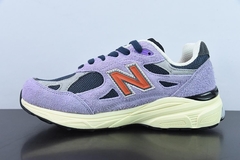 Tênis New Balance 990v3 MiUSA Teddy Santis Raw Amethyst na internet