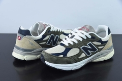 Tênis New Balance 990v3 MiUSA Grey Blue Olive