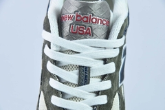 Tênis New Balance 990v3 MiUSA Grey Blue Olive - Loja Princípios