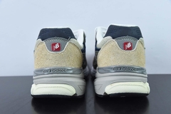 Imagem do Tênis New Balance 990v3 MiUSA Grey Blue Olive