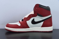 Tênis Jordan 1 Retro High OG Chicago Lost and Found na internet