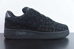 Tênis Louis Vuitton Nike Air Force 1 Low By Virgil Abloh Black - comprar online