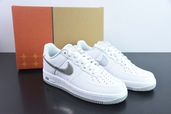 Tênis Nike Air Force 1 '07 Low Color of the Month White Metallic Silver