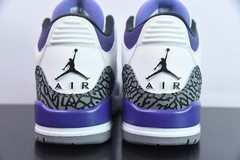 Tênis Jordan 3 Retro Dark Iris - Loja Princípios