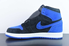 Tênis Jordan 1 Retro High OG Royal Reimagined na internet