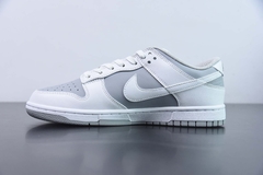 Tênis Nike Dunk Low Retro White Grey na internet