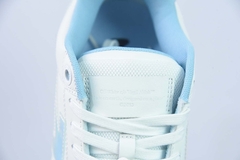 Tênis OFF-WHITE Out Of Office OOO Low Tops White Iridescent Blue - loja online