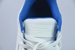 Tênis OFF-WHITE Out Of Office "OOO" Low Tops For Walking White White Dark Blue - loja online