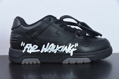 Tênis OFF-WHITE Out Of Office OOO "For Walking" Low Tops Black White - comprar online