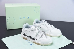 Tênis OFF-WHITE Out Of Office OOO Low Tops For Walking White Black