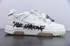 Tênis OFF-WHITE Out Of Office OOO Low Tops For Walking White Black - comprar online