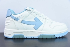 Tênis OFF-WHITE Out Of Office OOO 30 MM Low Tops White Light Blue - comprar online