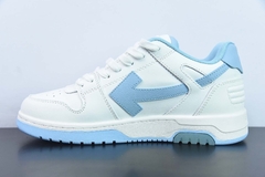 Tênis OFF-WHITE Out Of Office OOO 30 MM Low Tops White Light Blue na internet