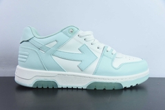 Tênis Off-White Out Of Office Calf Leather White Baby Blue - comprar online