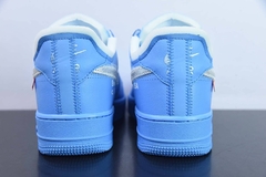 Tênis Nike Air Force 1 Low Off-White MCA University Blue - Loja Princípios