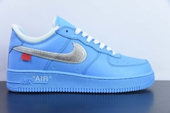 Tênis Nike Air Force 1 Low Off-White MCA University Blue - comprar online