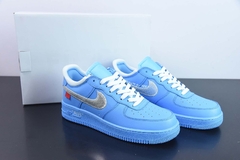 Tênis Nike Air Force 1 Low Off-White MCA University Blue