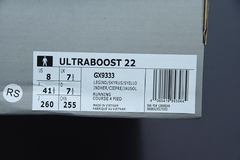 Tênis Adidas UltraBoost 22 Legacy Indigo Solar Yellow na internet