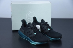 Tênis Adidas Ultra Boost 22 Core Black Mint Rush