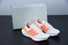 Tênis Adidas Ultra Boost 22 White Turbo Flash Orange