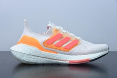 Tênis Adidas Ultra Boost 22 White Turbo Flash Orange - comprar online