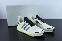 Tênis Adidas NMD V3 Crystal White Signal Green Solar Pink