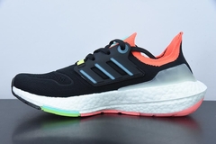 Tênis Adidas Ultra Boost 22 Black Sky Rush Turbo na internet