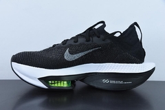 Tênis Nike Air Zoom Alphafly NEXT% Black White na internet