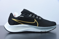 Tênis Nike Air Zoom Pegasus 38 Black Metallic Gold Coin - comprar online