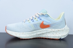 Tênis Nike Air Zoom Pegasus 39 Light Thistle Safety Orange na internet