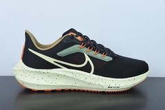 Tênis Nike Air Zoom Pegasus 39 Black Green Safety Orange - comprar online