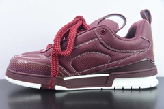 Tênis Louis Vuitton LV Skate Sneaker Bordeaux Red na internet