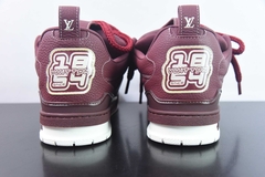 Imagem do Tênis Louis Vuitton LV Skate Sneaker Bordeaux Red