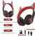 Auricular Inalambrico Led Rgb Diablo Aux Sd Vincha bluetooth - comprar online